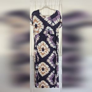 Smallshow Maternity and Nursing Maxi Dress Size L